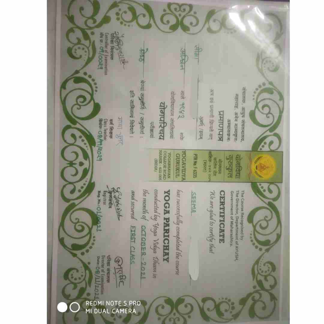 Personalised Yoga classes